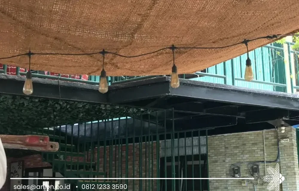 Unique Coco Sail for Sustainable Outdoor Living