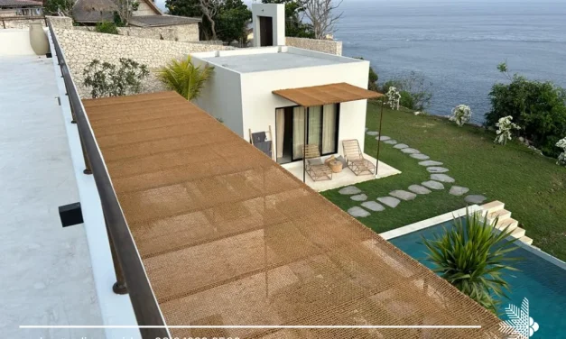 Shade Sail in Coir for Sustainable Outdoor Living